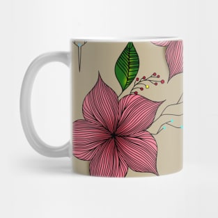 Floral Pattern 3 Mug